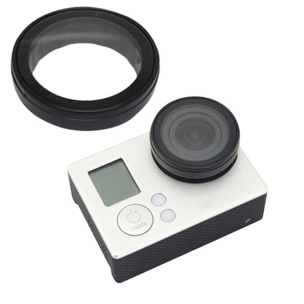 For GoPro Hero 3 3+ 4 Camera Protective Clear Glass UV Lens Protector Cap Cover Case For Go Pro Sport Camera Lens Protector