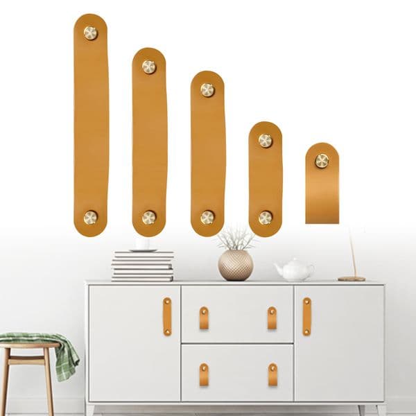 Dresser Drawer Pulls Leather Handle Can Avoid Collisions The Perfect Cabinet Hardware for Protecting Children