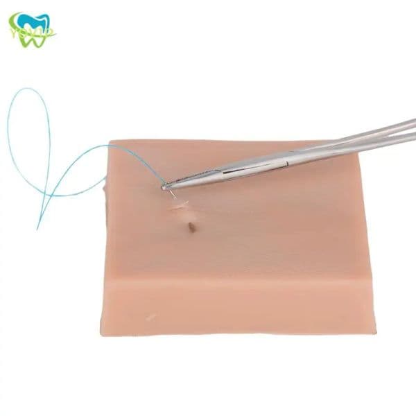 Surgical Skin Suture Module Silicone Skin Suture Training Practice Silicone Pad Medical Surgical Suturing Supplies Equipment