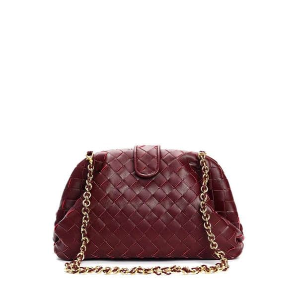 12A Designer Bags Woven Real Leather Mini Size Luxury Brand Shoulder Bag Jodie Bag Handbag Knot Handbags Cowhide Knitted Handmade High Quality Armpit Womens With Box