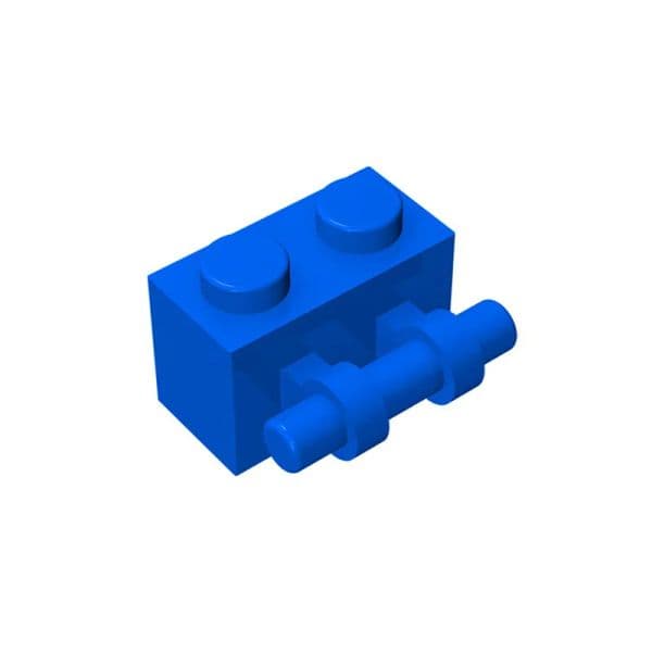 10PCS MOC Bricks 30236 Brick Modified 1 X 2 with Handle for Building Blocks Parts DIY Educational High-Tech Parts Toys