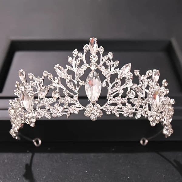 Baroque Retro Crystal Bridal 2025 Tiaras Crown For Women new Bride Rhinestone Pageant Prom Diadem Wedding Hair Accessories Headband Gift
