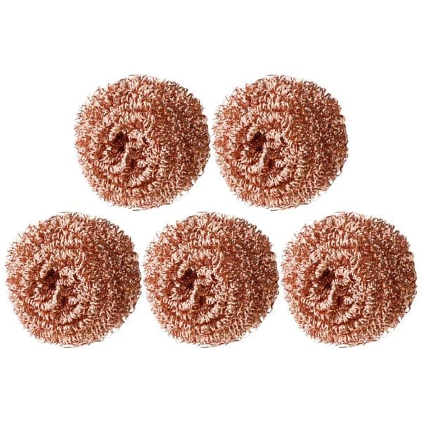 5 Pcs Soldering Tip Cleaner Steel Wool Cleaning Ball Wire Tools Sponge Rust Removing
