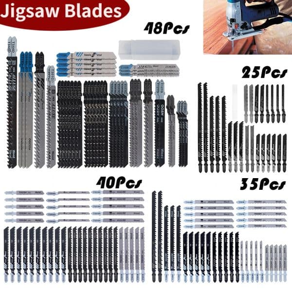 Jigsaw Blades Straight Cutting Tools T-Shank Jig Saw 2025 Blade Metal Steel Wood Assorted new Saw Blades Woodworking Tool Cutting Jig Saw