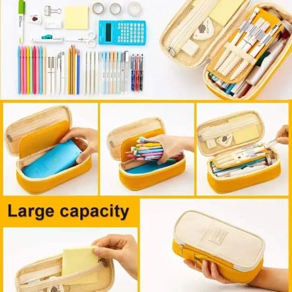 School Students Large Capacity Pencil Case Kawaii Pencil Cases Pen Case Supplies Pencil Storage Bag Box Pencils Pouch Stationery 93520 5 4497c