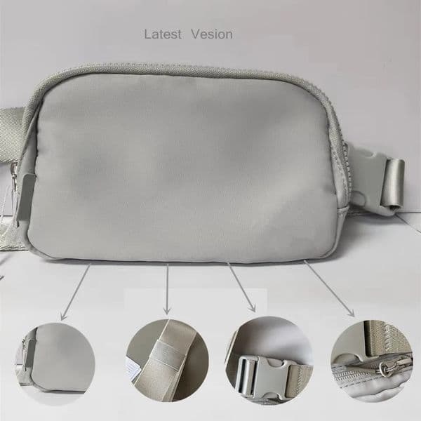 Hot Waist Belt Bags Upgrade Fuzzy Sport Runner Fanny Pack Belly Waist Bum Bag Fitness Running