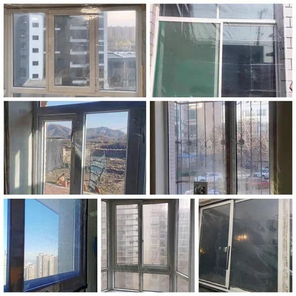 DIY Transparent Home Balcony Windows Waterproof Curtain Garden Gazebo Side Rainproof Tarpaulin Winter Keep Warm Windproof Screen
