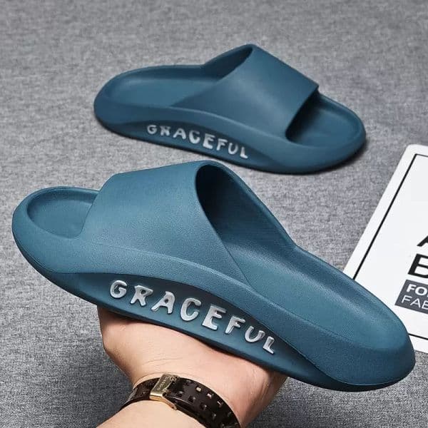 home shoes & Garden Wear Men Platform Sandals Luxury Brand Slippers Men Shoes Indoor Home Slides Women Casual Beach Flip Flops EVA High Quality Shoe