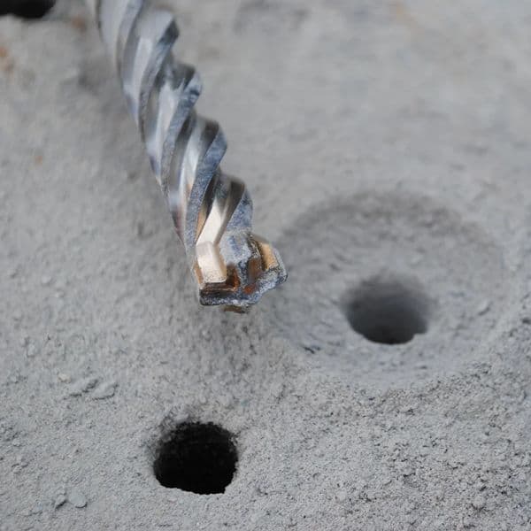 RDFY 350mm 1pcs Cross Drill Bit 2025 Rotary Hammer Drill Bit Concrete Drill Bit SDS PLUS. For drilling holes new in walls and stones