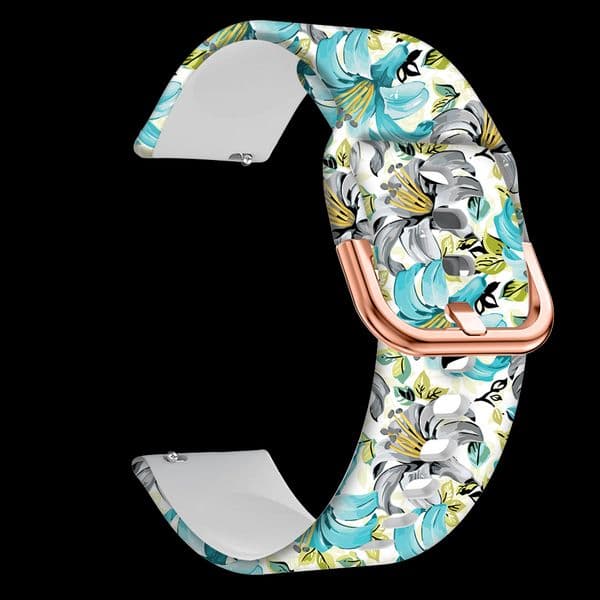 Vivoactive 3 Printing Silicone Smart Watch Strap For Garmin Forerunner 245/645 Vivomove HR Venu SQ Venu2 Plus Bracelet Watchband
