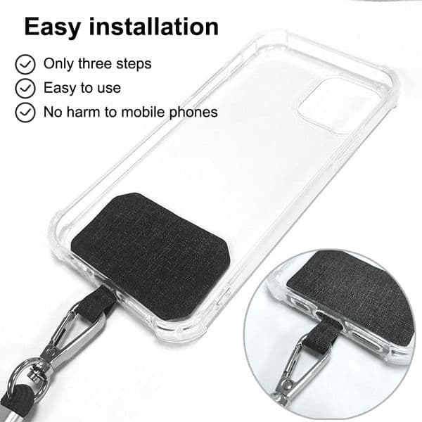 New Universal Crossbody Patch Phone Lanyards Mobile Phone Strap Lanyard 9 Colors Soft Rope for Cell Phone Hanging Cord
