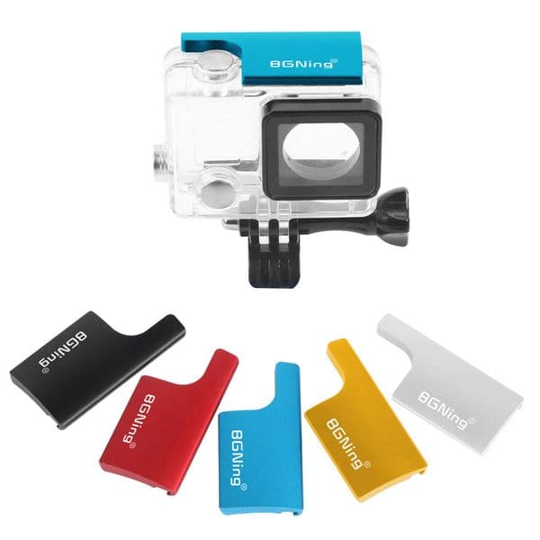 CNC Aluminium Alloy Top Housing Clip Case Lock Buckle Latch for GoPro Hero 4 3+ Sport Camera Waterproof Case Aluminum Top Lock