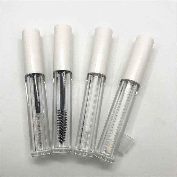 3ML Empty Mascara Tube Lip Gloss Tubes With Wand Applicator Eyelash Cream Cosmetics Container Plastic Lipstick Lip Balm Bottle