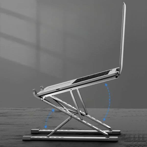 Laptop Stand: Foldable Aluminum Adjustable Computer/Tablet/Notebook Table Holder for Heat Dissipation dh5727163