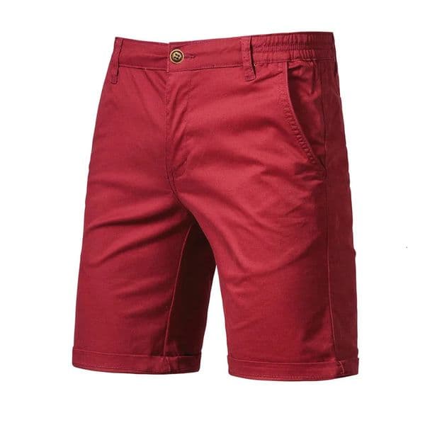 Y2K Summer 100% Cotton Gym Shorts Mens Casual Business Social Elastic Waist Cargo Bermuda Beach For Men Hommes 240531