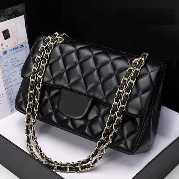 Designer Shoulder Chain Bag Clutch Flap Totes Bags Wallet Check Velour Thread Purse Double Letter Solid Hasp Waist Square Stripes Women Handbag
