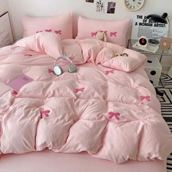 2026 Cozy Winter Bedding Set With cologne Wool Blend Sheet perfume And Fluffy Duvet Cover 111