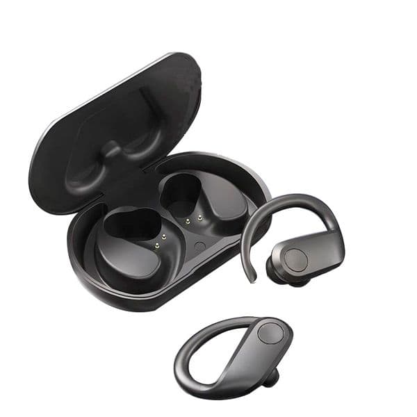 Tws Bluetooth Hanging-Ear Headphones Earhook Wireless Earphones Sports Waterproof Cuffie For Apple Android Samsung Mobile Phones headset Charging Case