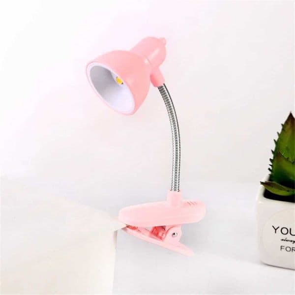 Clip Book Light Reading Lights Bedside Clip Light Kids Battery Powered Small LED Lights Night Students Eye Protection Table Lamp Z241130