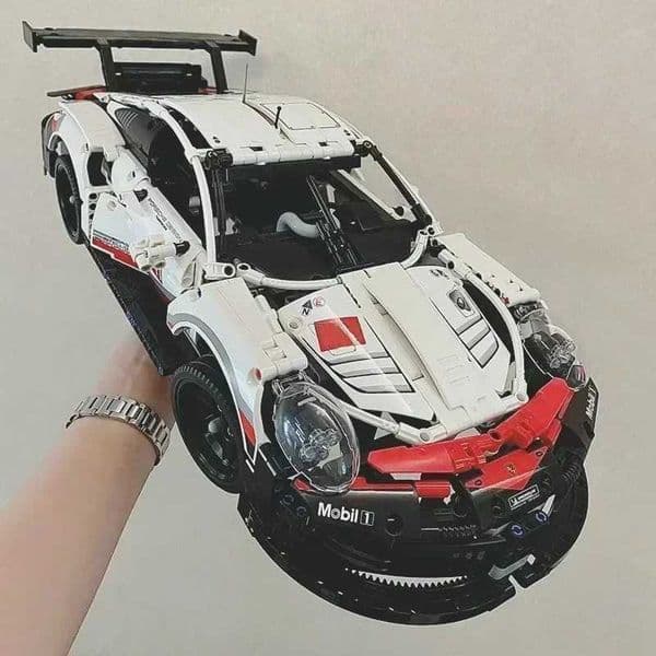 911RSR1580 Pcs Technical Classic Super Racing Car Building Blocks Model Bricks Vehicl Toy For Kids Birthday Boys Gift Compatible