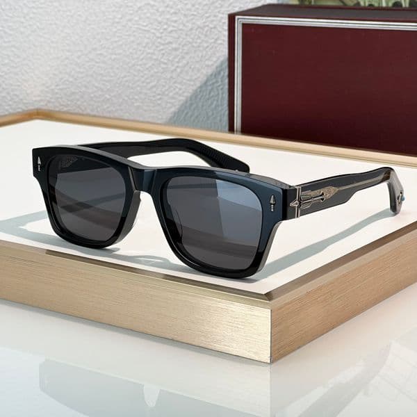 12A Sunglasses For Men Women Fashion DAYTON Summer Designer Stylish High Street Catwalk Style Anti-Ultraviolet Plate Acetate Square Full Frame Glasses Random Box