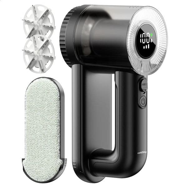 ColdSky rechargeable fabric shaver electric hair remover sweater shaver with digital display 241203