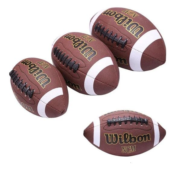 American Football Soccer Rugby Association Football Footy Ball Size 3 6 9 Sports Football Adult Kids Group Training Competition 241204