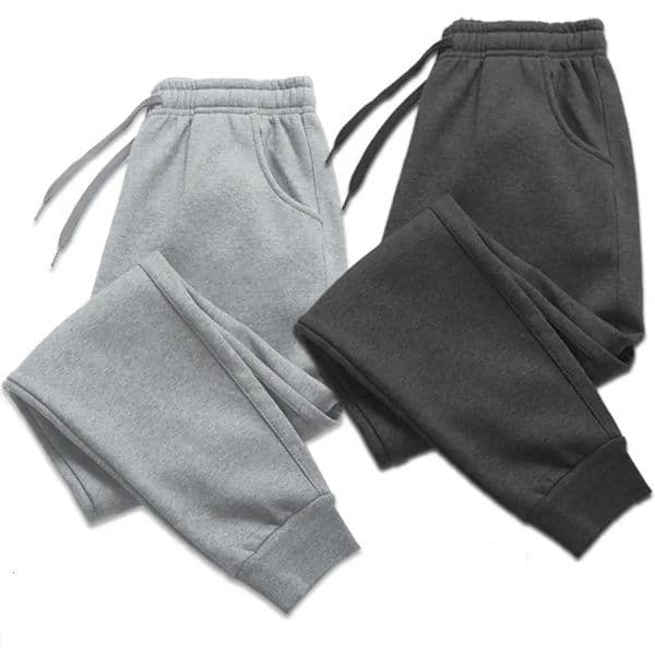 2023 mens long pants autumnwinter casual wool sports S4XL 241206