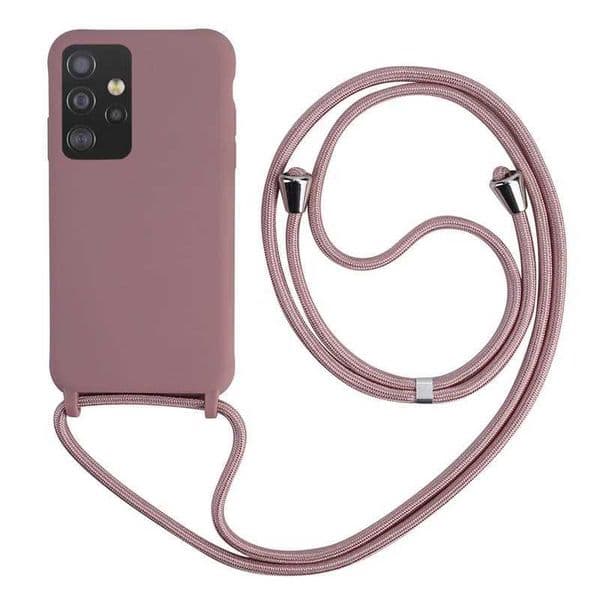 New Arrival Cross body necklace and lanyard phone case for Galaxy A21S A51 A71 4G 5G A41 soft TPU silicone back cover Z241209