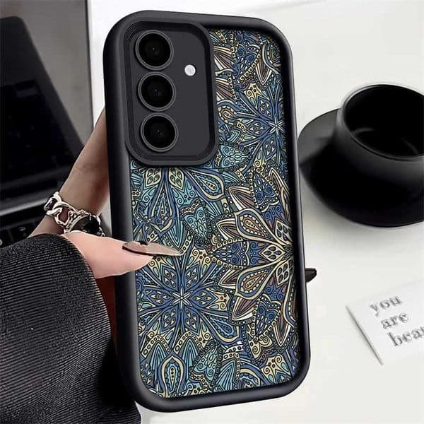 Hot Sale Designer Phone Case For Galaxy S24 S23 S22 Ultra Plus S24 FE A55 A34 A15 A16 A35 A25 A53 A54 5G phone cover with retro style soft silicone phone case T241209