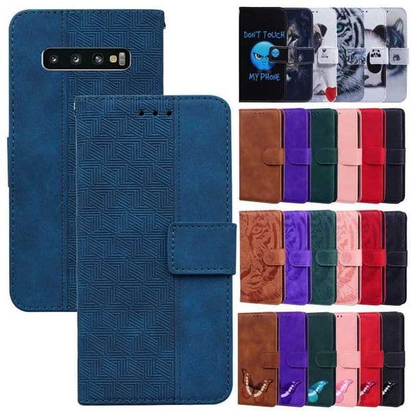Designer Phone Case For Galaxy S10+S10 Plus Magnetic Flip Phone Case S10 Lite S10e S10 Plus Card Slot Phone Case M241209