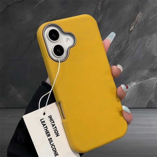 Candy Color Lichee Pattern Silicone Shockproof Phone Case Suitable for iPhone 12 13 14 Plus 14 16 Pro Max Luxury Leather Cover M241209