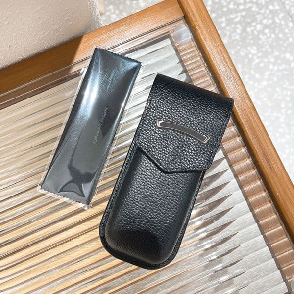 Leather Hard Case Box Sunglasses Glasses Case Reading Glasses Leather Case