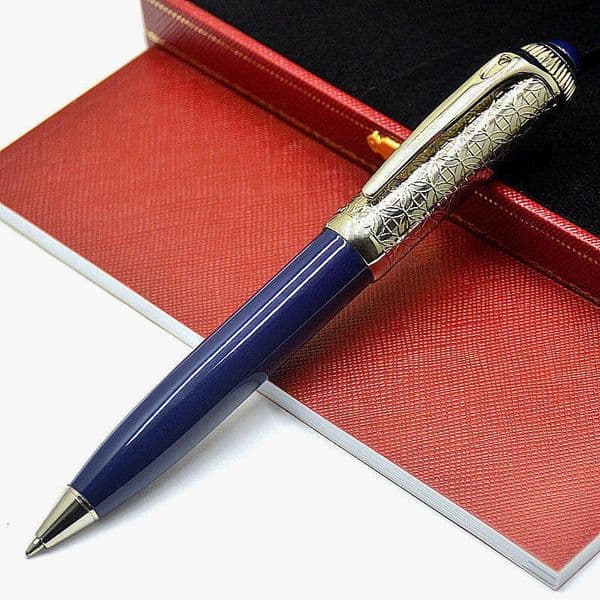 Luxury R-DE Series Ballpoint Pens Sleek Design & Vivid Inks Available in Multiple Shades Including Gold