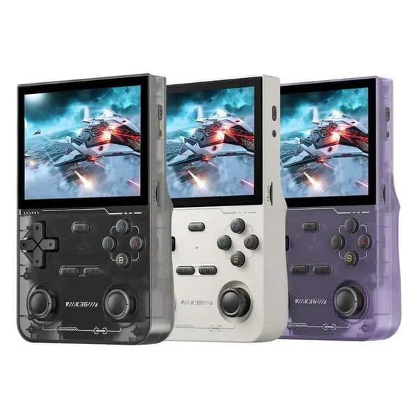 New Arrival YLW GAMINJA K36 portable retro gaming console rechargeable handheld gaming device with over 16000 games and 20+emulators Z241210