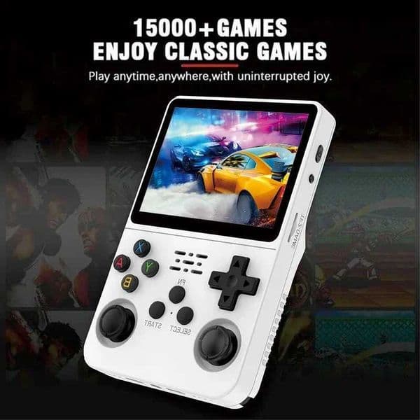 New Arrival New R36S retro portable handheld game console open source system 3.5-inch IPS screen 640 * 480 70000+PS1 Rocker Arcade game Z241210