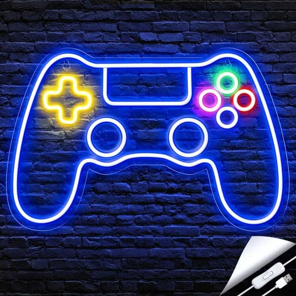Neon Sign for Gamer Room Decor - Neon Sign for Teen Boy Room Decor X241210
