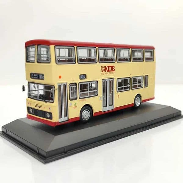 slot car Plane 1/76 Diecast Model Hong Kong Bus 11C Exquisite Packaging Car Track