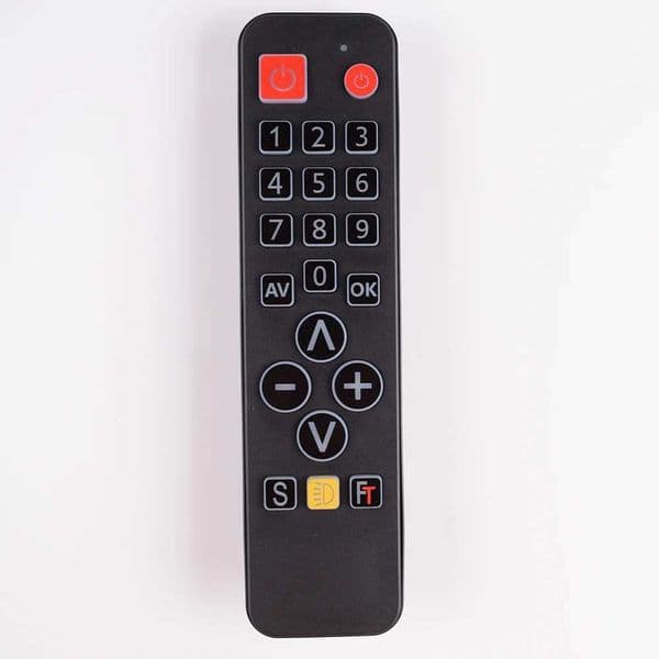 Learning Remote Controler for TV STB DVD DVB HIFI 21 Keys Big Button Universal remot Control with Back Light for Old PeopleXJ241210