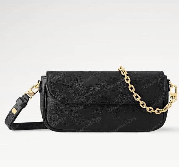 Ladies Fashion Casual Designe Luxury WALLET ON CHAIN IVY Bag Chain Bag Shoulder Bag Crossbody Totes Handbag Top Handbag Bag TOP Quality 11299 Pouch Purse