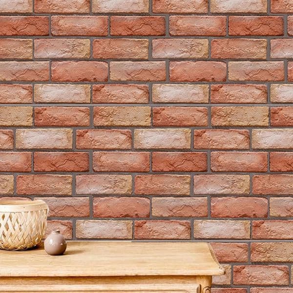 10Pcs 3D SelfAdhesive Wall Stickers PVC Brick Panels Peel and Stick Wallpaper for Living Room Home DIY Decor Supplies 241210