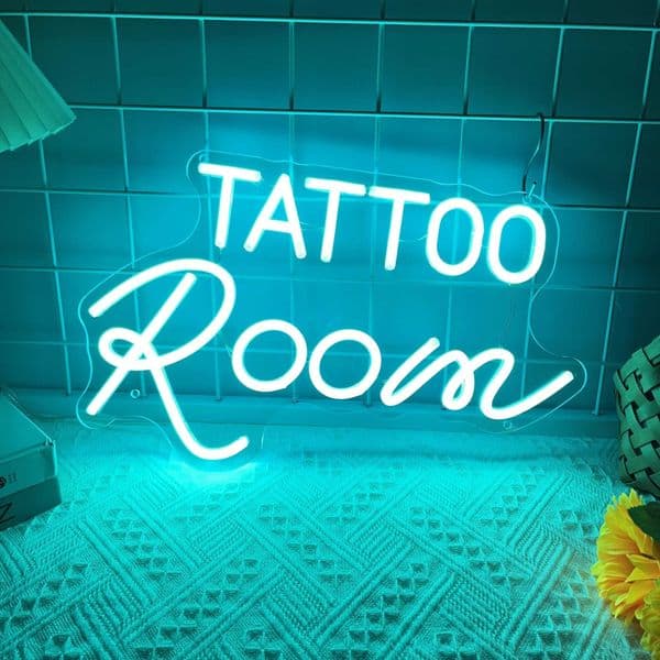 Tattoo Room Neon Light LED Logo Tattoo LED Light Tattoo Decoration Studio Neon Light Wall Art Decoration Salon Logo Tattoo Neon Light X241210