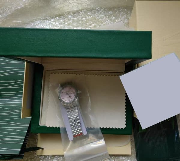 summer lady Designer luxury Wristwatches pink 36mm round woman Cool Watches Gift with case box