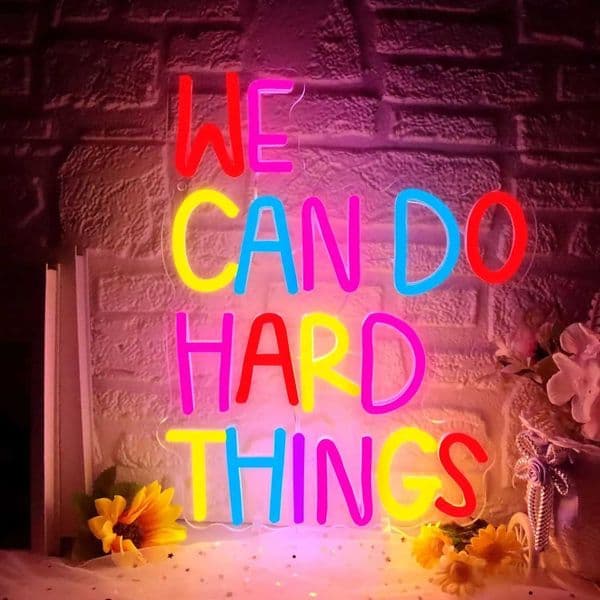 We can do difficult things such as neon signs wall decoration LED signs childrens wall art front classroom decoration bedroom birthday parties X241210