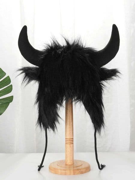 Mens Lei Feng Hats Keep Winter Warm Faux Fur Hats Cows Fisherman Hats Ladies Outdoor HalloweenX241210