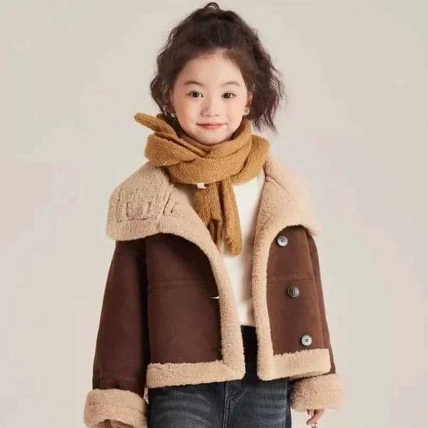 Girls Coat Winter Clothing 2024 Plush Coat Kids Winter Jacket Winter Clothes for Girls Kids Jackets for Boys XJ241211