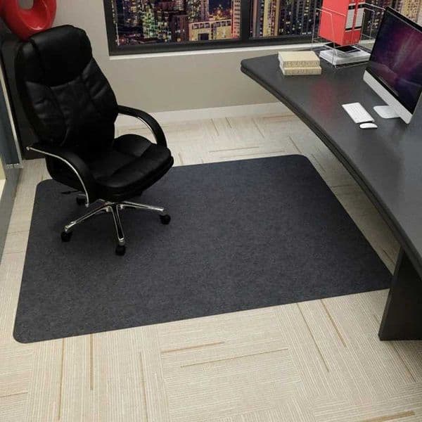 90x120cm Office Rolling Chair Mat Computer Gaming Chair Mat Colors Bedroom Living Room Office Swivel Chair CarpetXJ241211