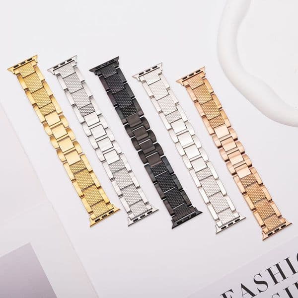 2026 New Stainless Steel Straps For Apple Metal Watch Bands S10 42 46Mm Ultra 49Mm Iwatch Bracelets 38 40 41 42Mm Watchbands Compatible Of 44 outdoor 45Mm Wrist