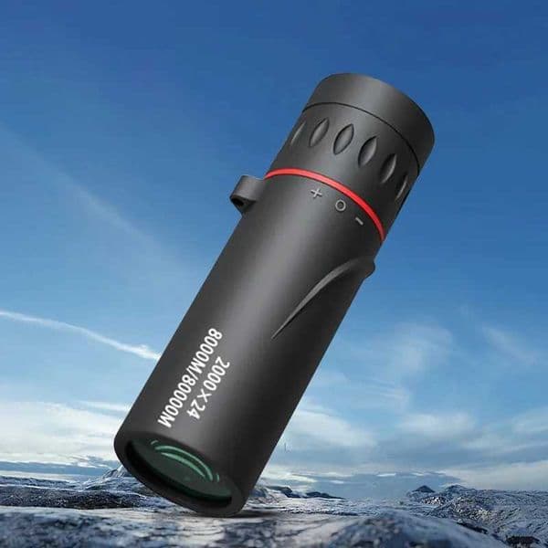 2000x24 HD Monoculars Telescope Mini Portable Mobile Phone Telescope Outdoor Camping Hunting BirdwatchingXJ241212
