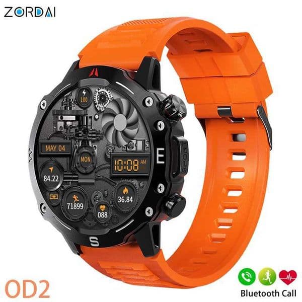 Zordai OD2 HK10 Ultra 3 smartwatch HK9 ULTRA2 MAX upgraded ChatGPT smartwatch AMOLED 2GB NFC BT call heart smartwatch for men T241213